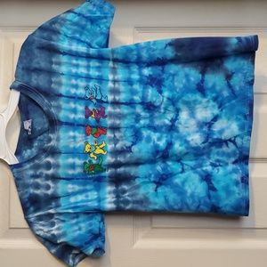 Kids Tie-dye T-shirt Dancing Bears